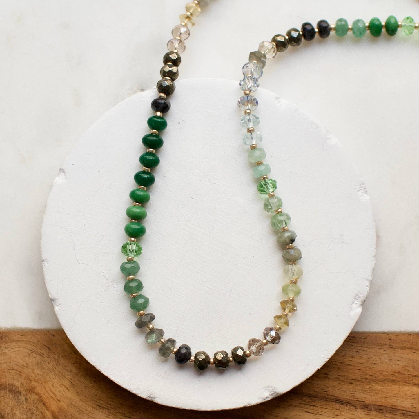 Gemma Small Rondelle Necklace