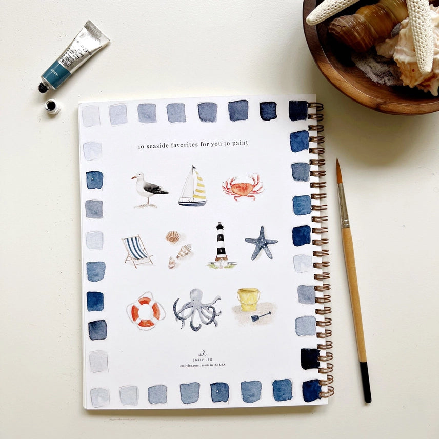 Watercolor Workbook—Seaside