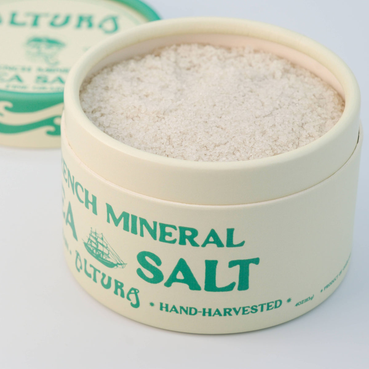 French Mineral Sea Salt — Fine Grain, 4 oz