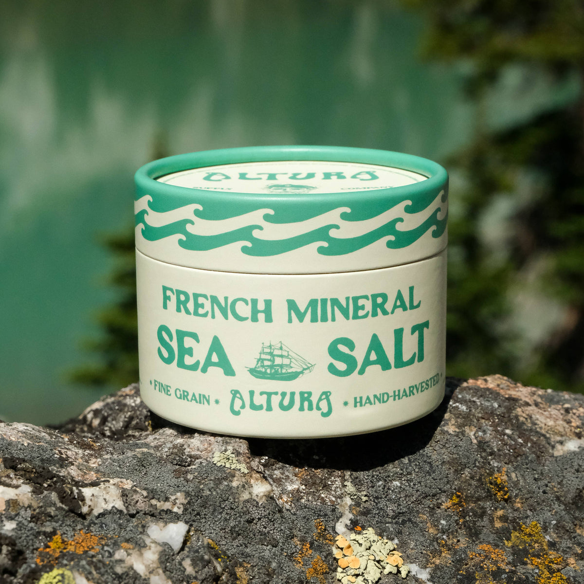 French Mineral Sea Salt — Fine Grain, 4 oz