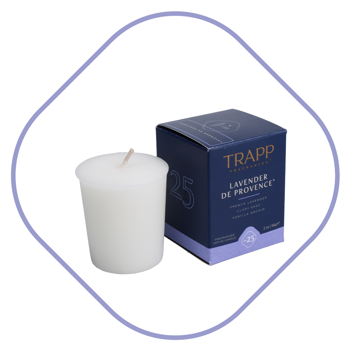 Trapp No. 25 Lavender de Provence® 2 oz. Votive Candle