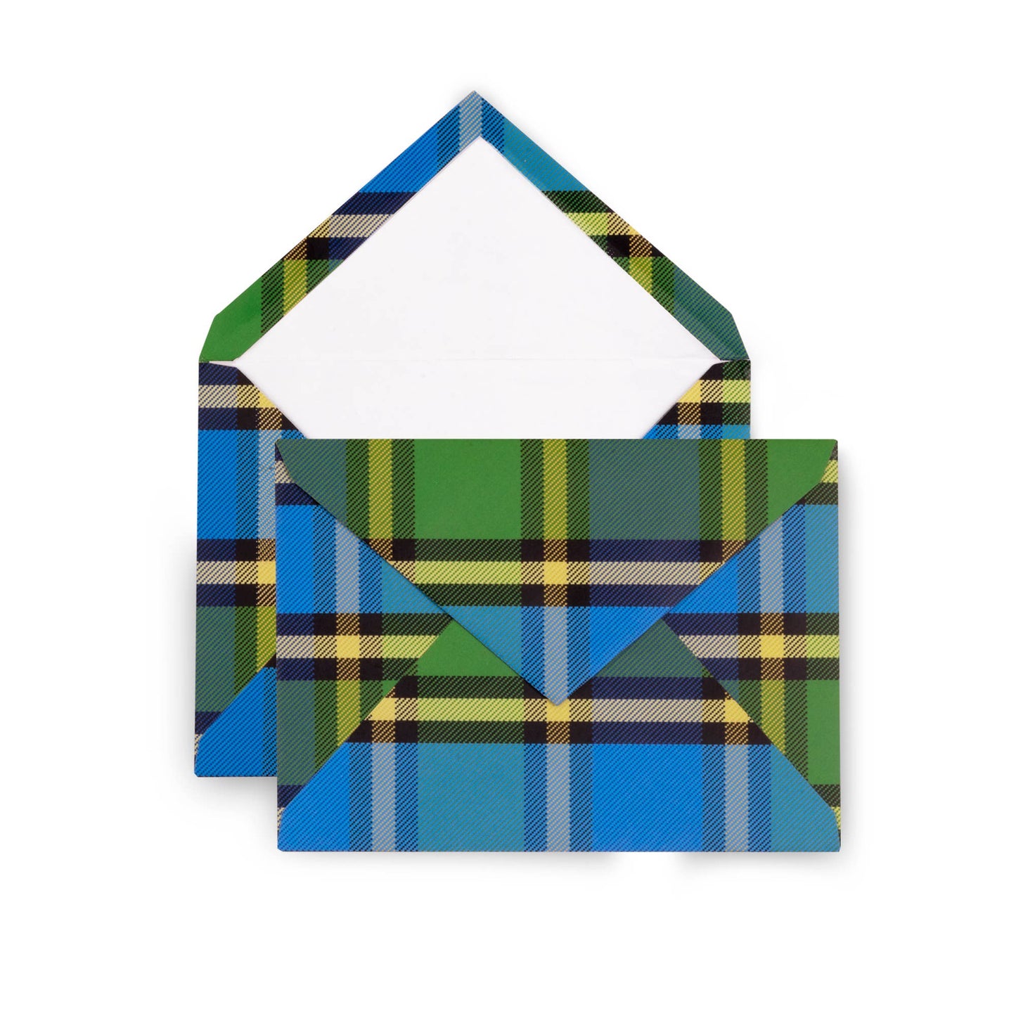 Thank You Notecard Set, Grand Plaid Duo