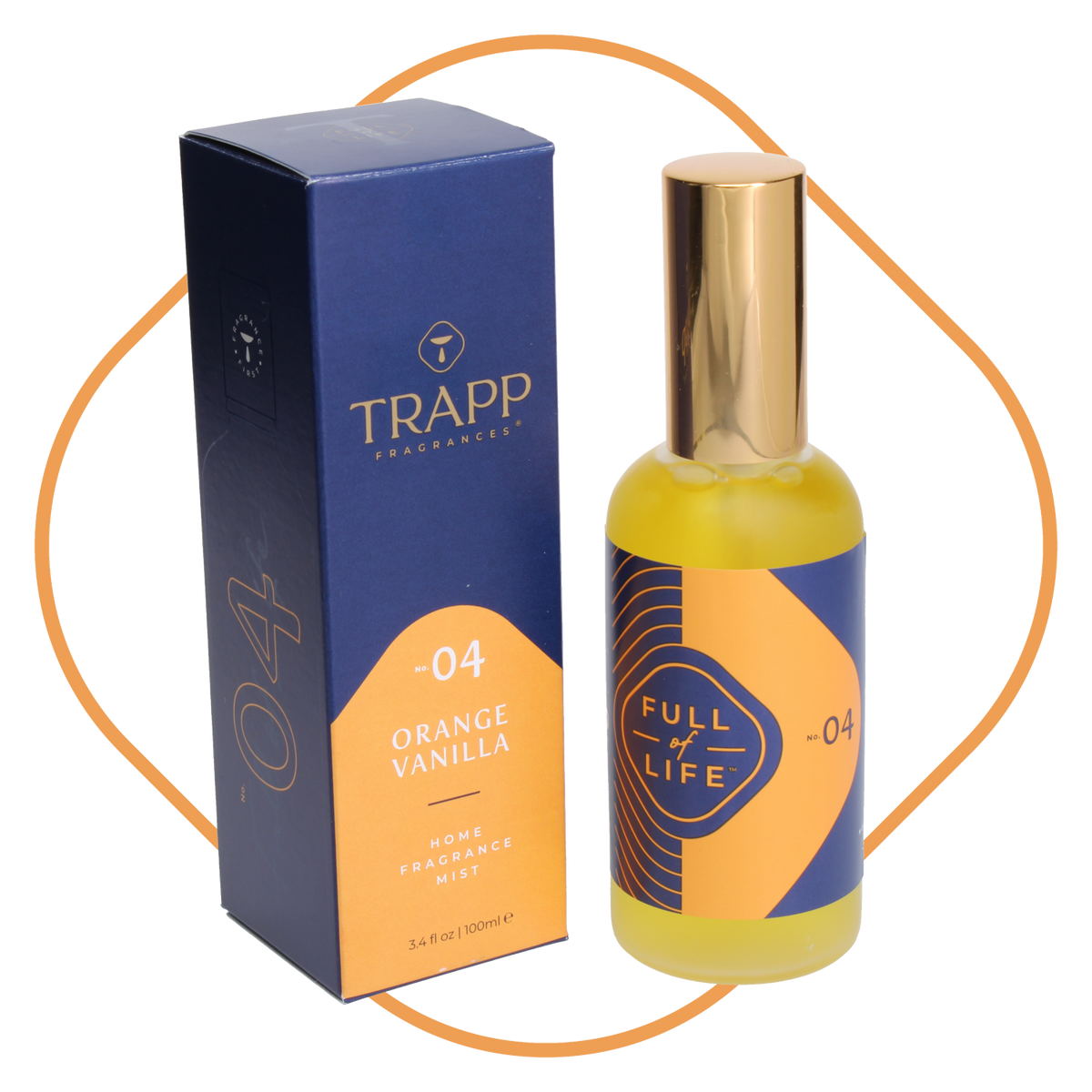 Trapp No. 04 Orange Vanilla 3.4 oz. Fragrance Mist