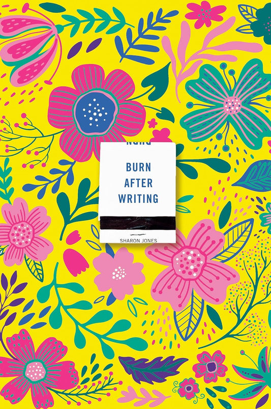Burn After Writing- Yellow Floral