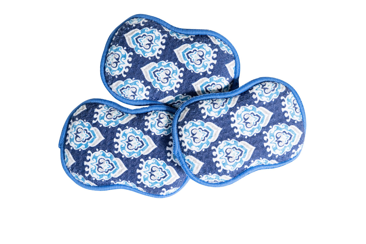 Ajra Reusable Sponges — Set of 3