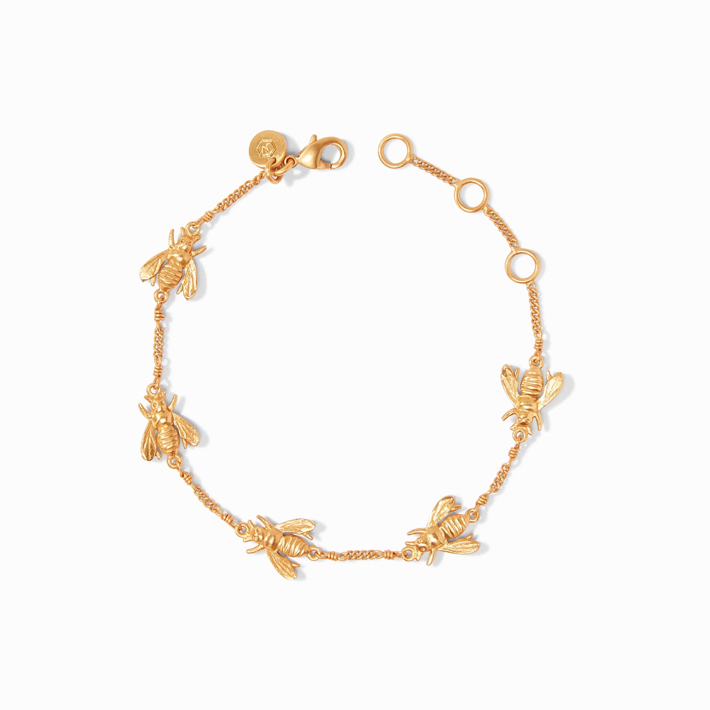 Julie Vos Bee Delicate Bracelet in Gold – view 3