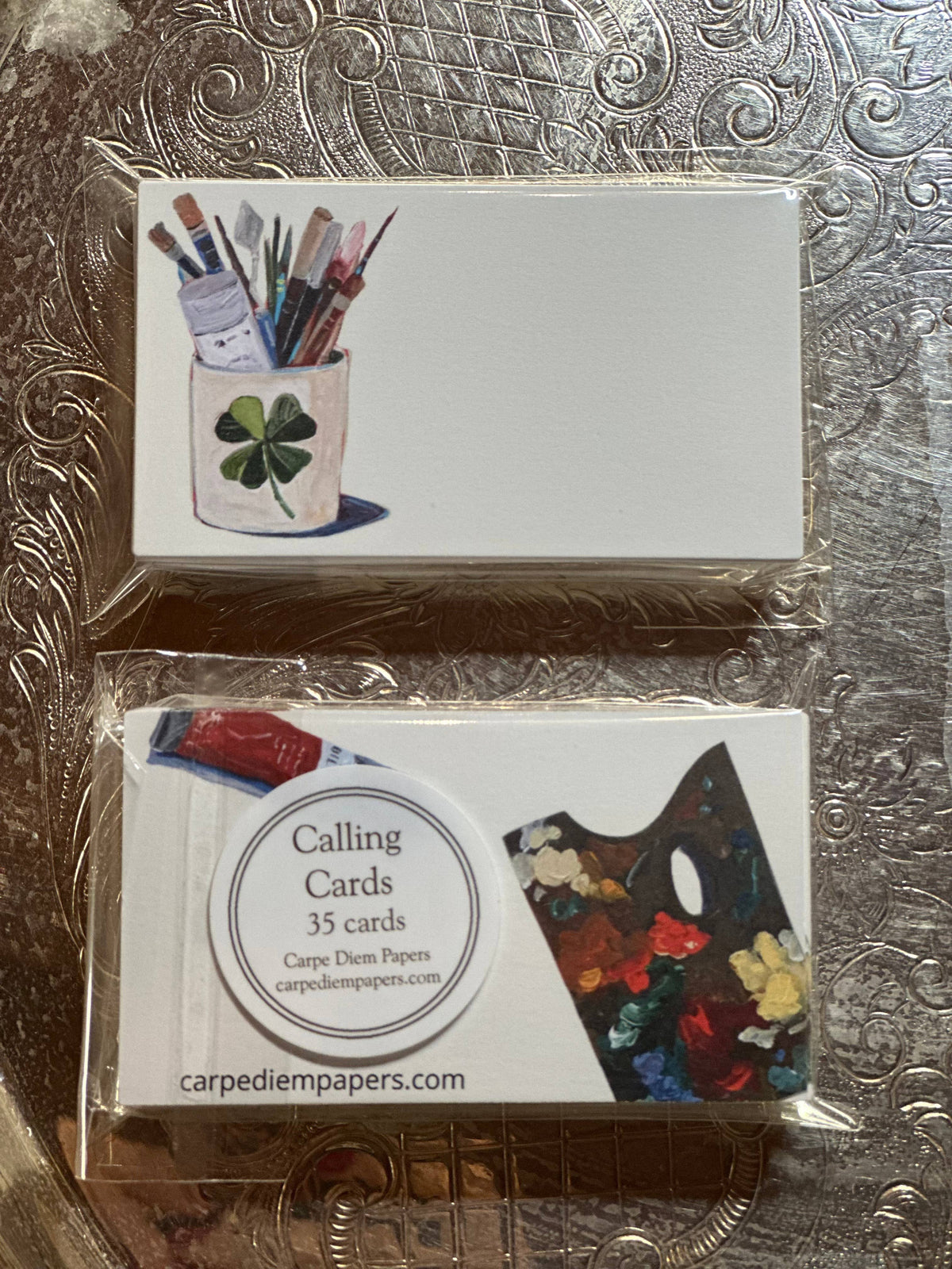 Art Supplies Calling Cards