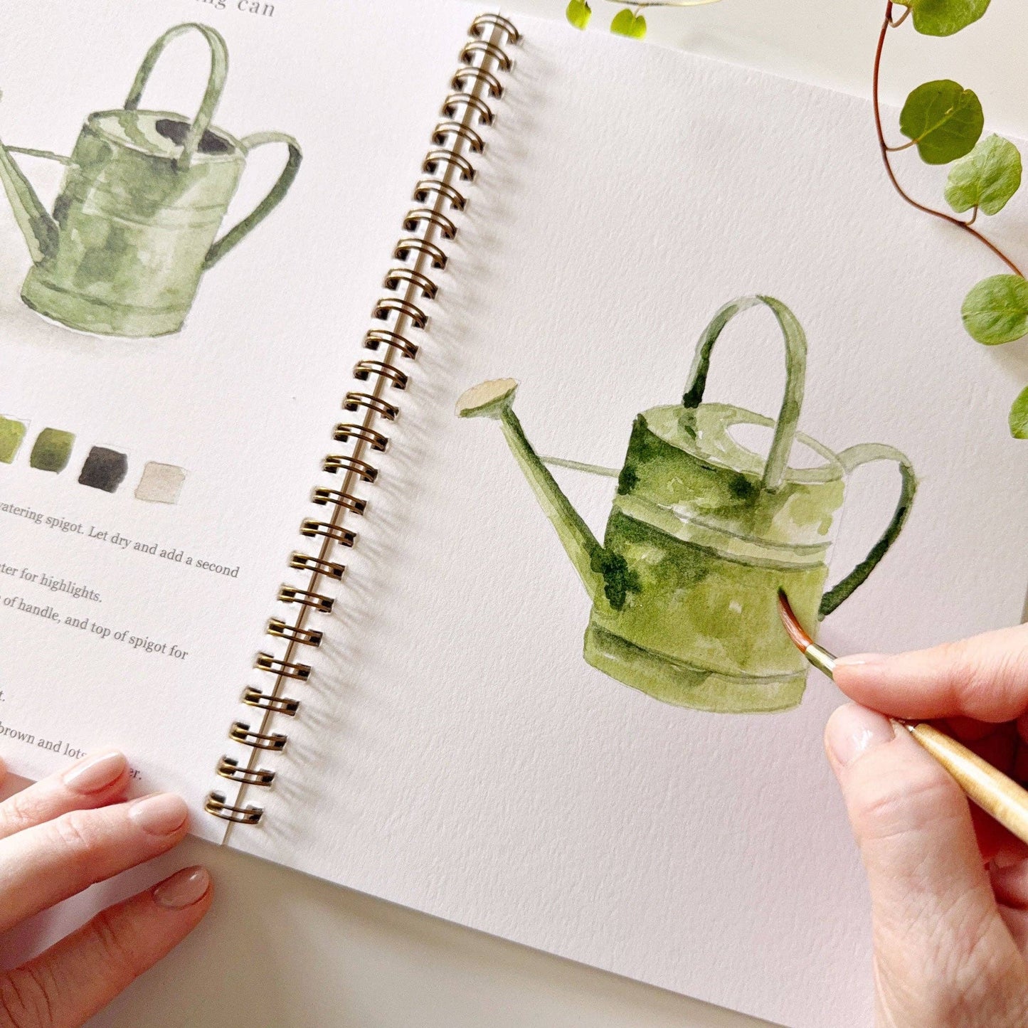 Watercolor Workbook- Garden