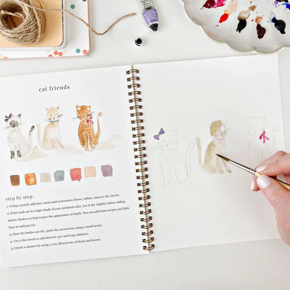 Watercolor Workbook- Animals
