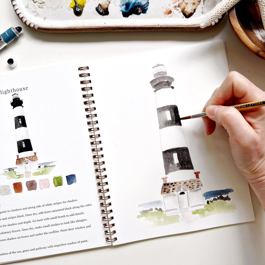 Watercolor Workbook—Seaside