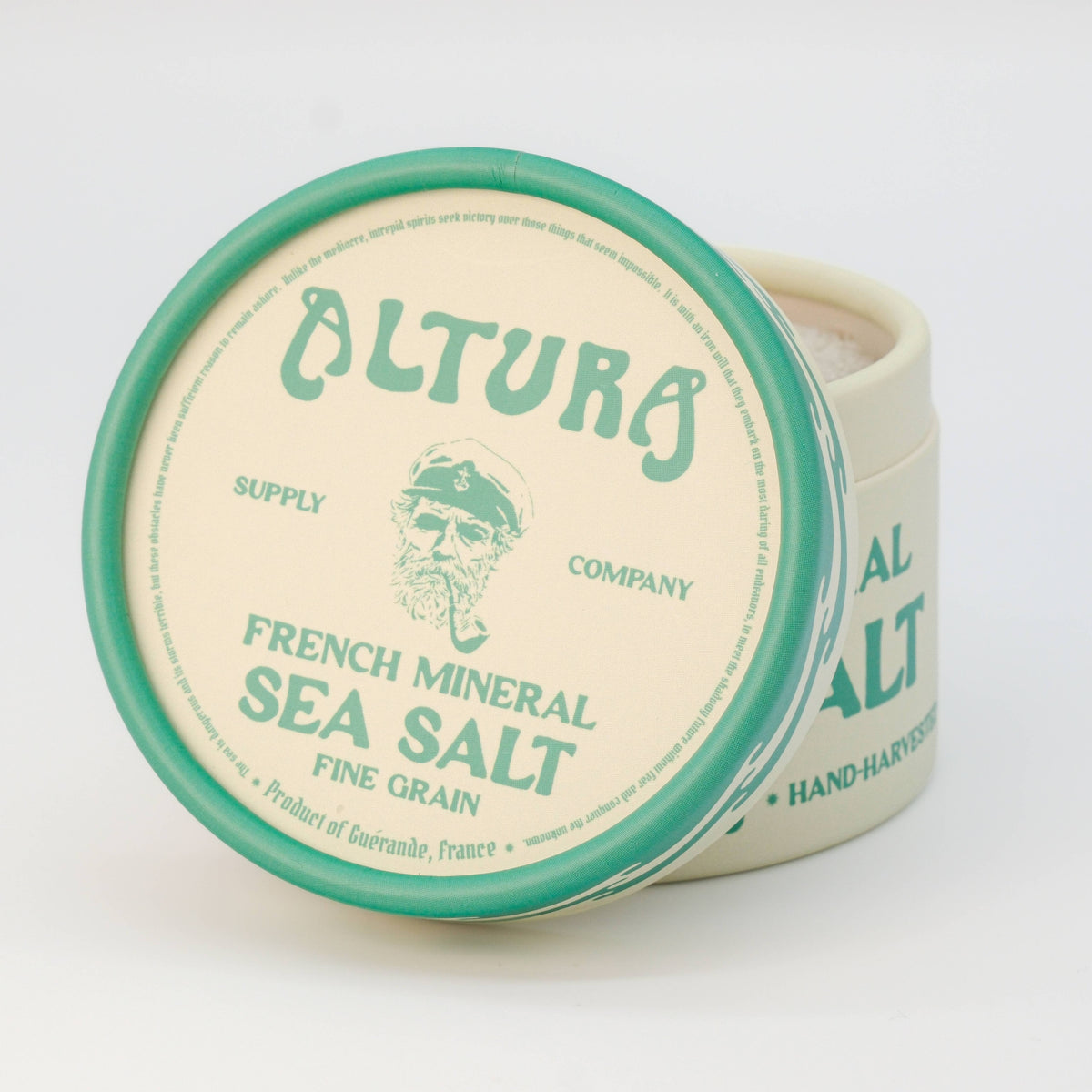 French Mineral Sea Salt — Fine Grain, 4 oz