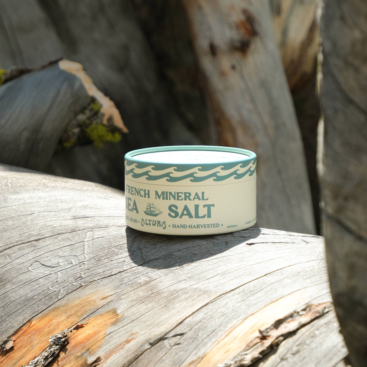 French Mineral Sea Salt — Coarse Grain, 8 oz