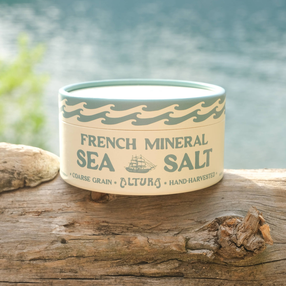 French Mineral Sea Salt — Coarse Grain, 8 oz
