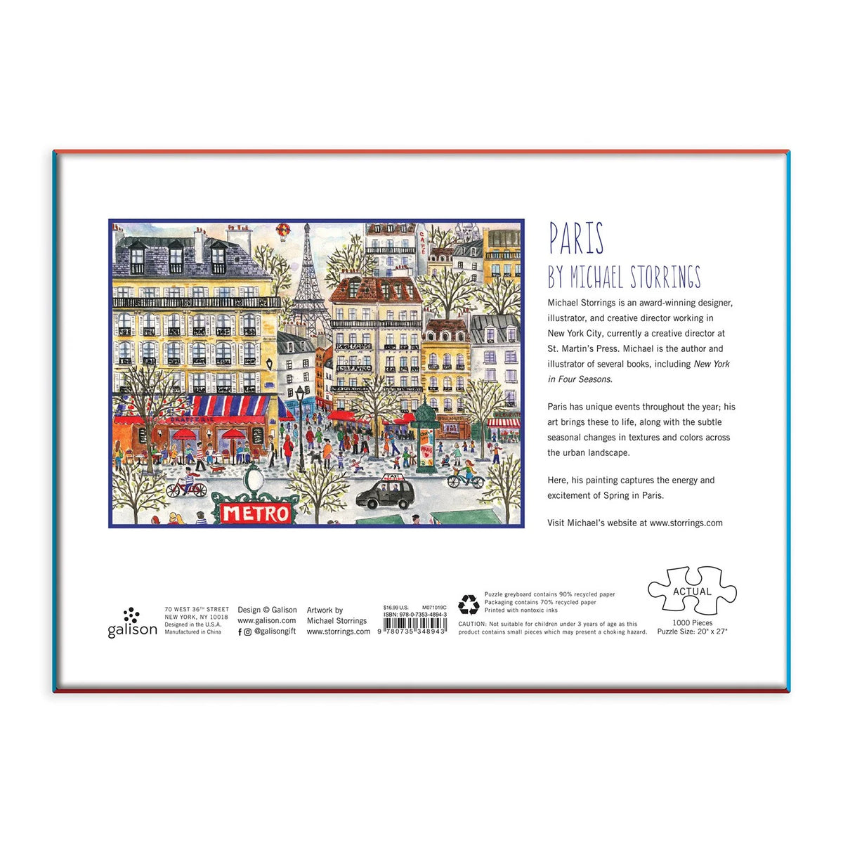 Paris Puzzle by Michael Storrings