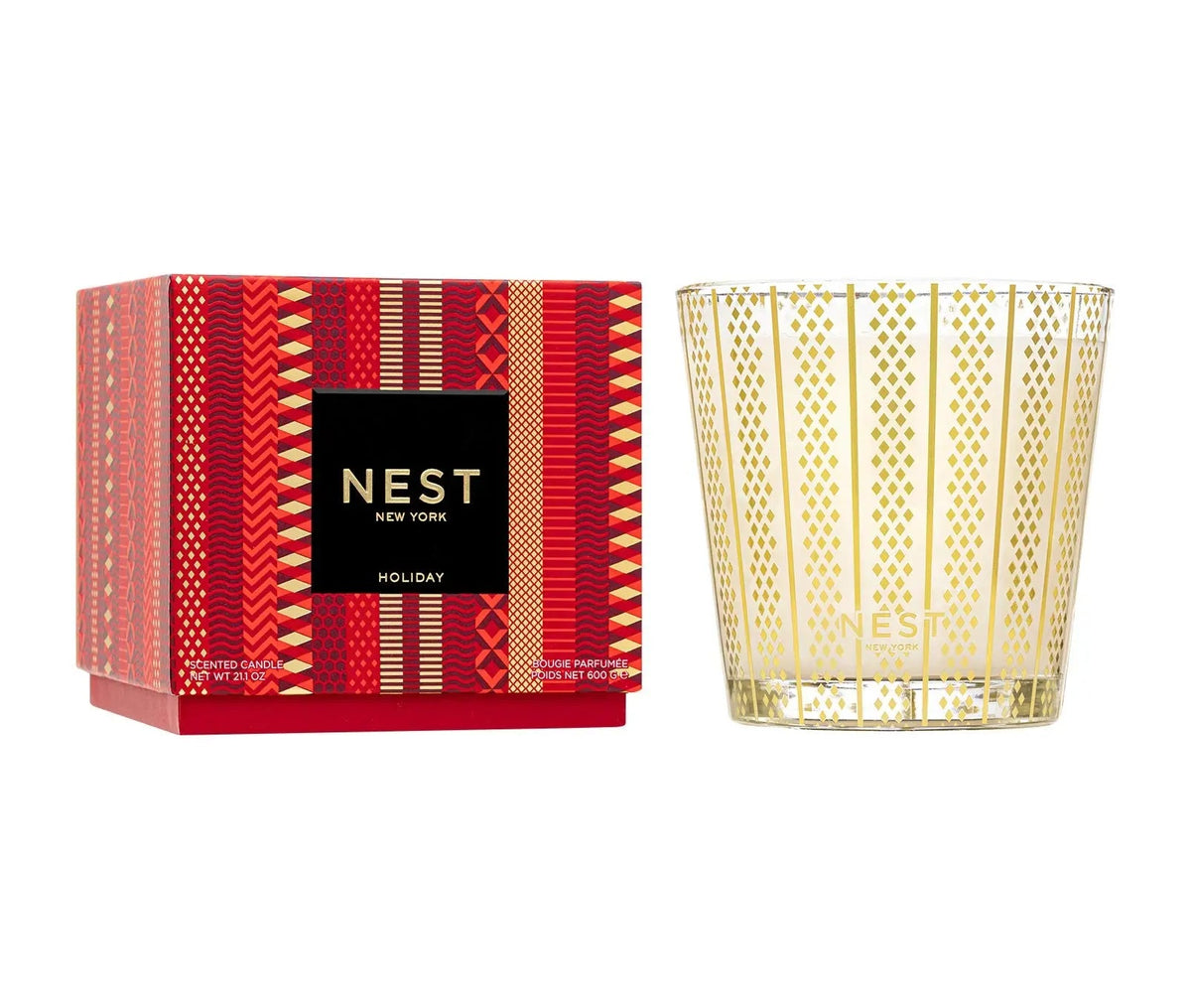 Nest Holiday 3-Wick Candle