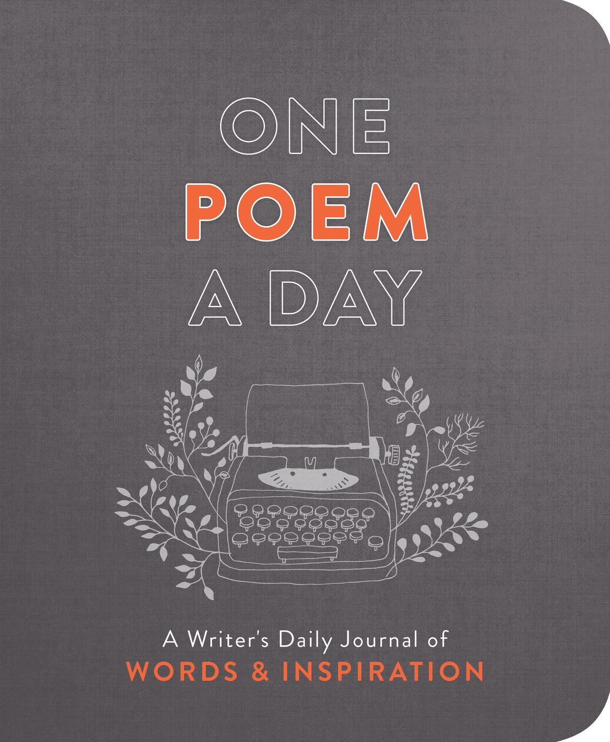 One Poem A Day A Writer's Journal — publisher's cover image