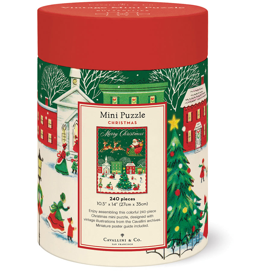 Vintage Christmas — 240-Piece Mini Puzzle