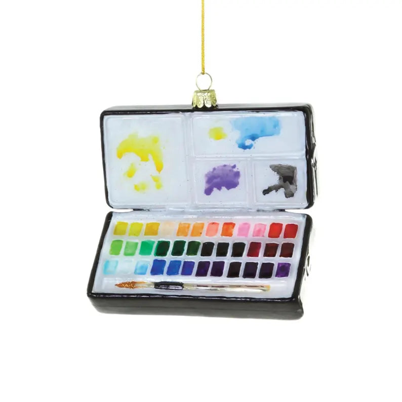 Watercolor Paintbox Ornament