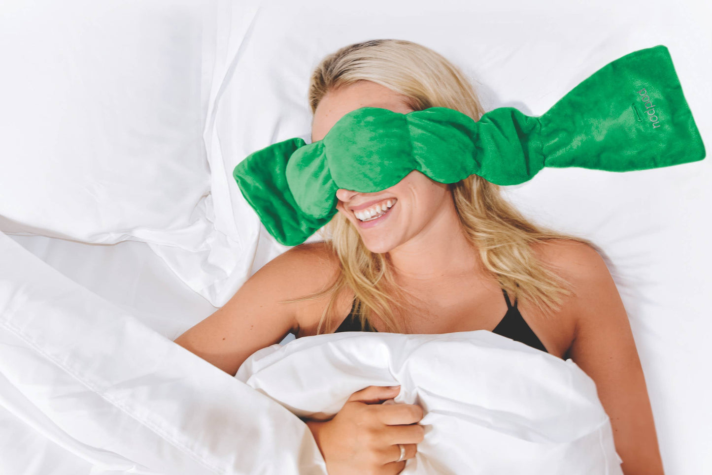 Palm Leaf Weighted Sleep Mask