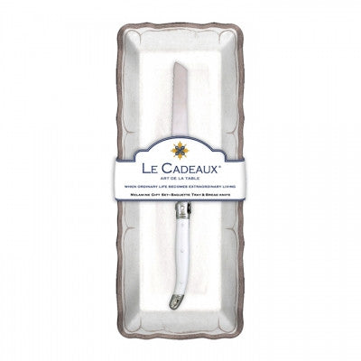 Baguette Tray-Rustica White