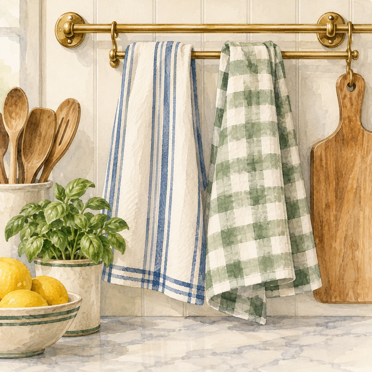 Geometry Tea Towels