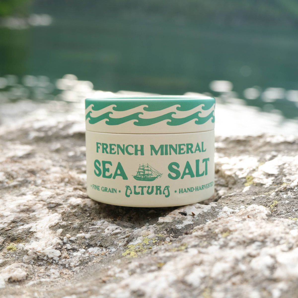 French Mineral Sea Salt — Fine Grain, 4 oz