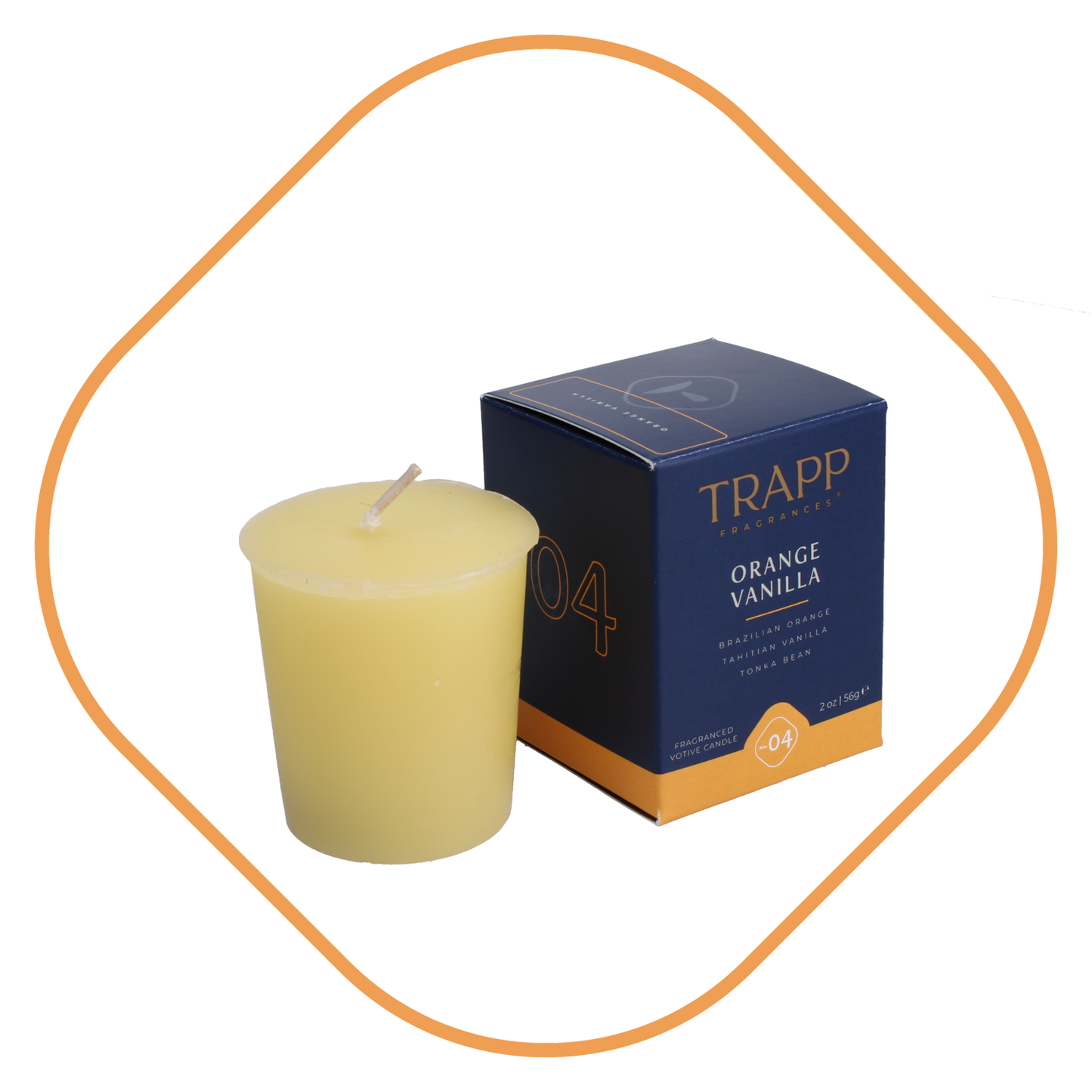 Trapp No. 04 Orange Vanilla 2 oz. Votive Candle