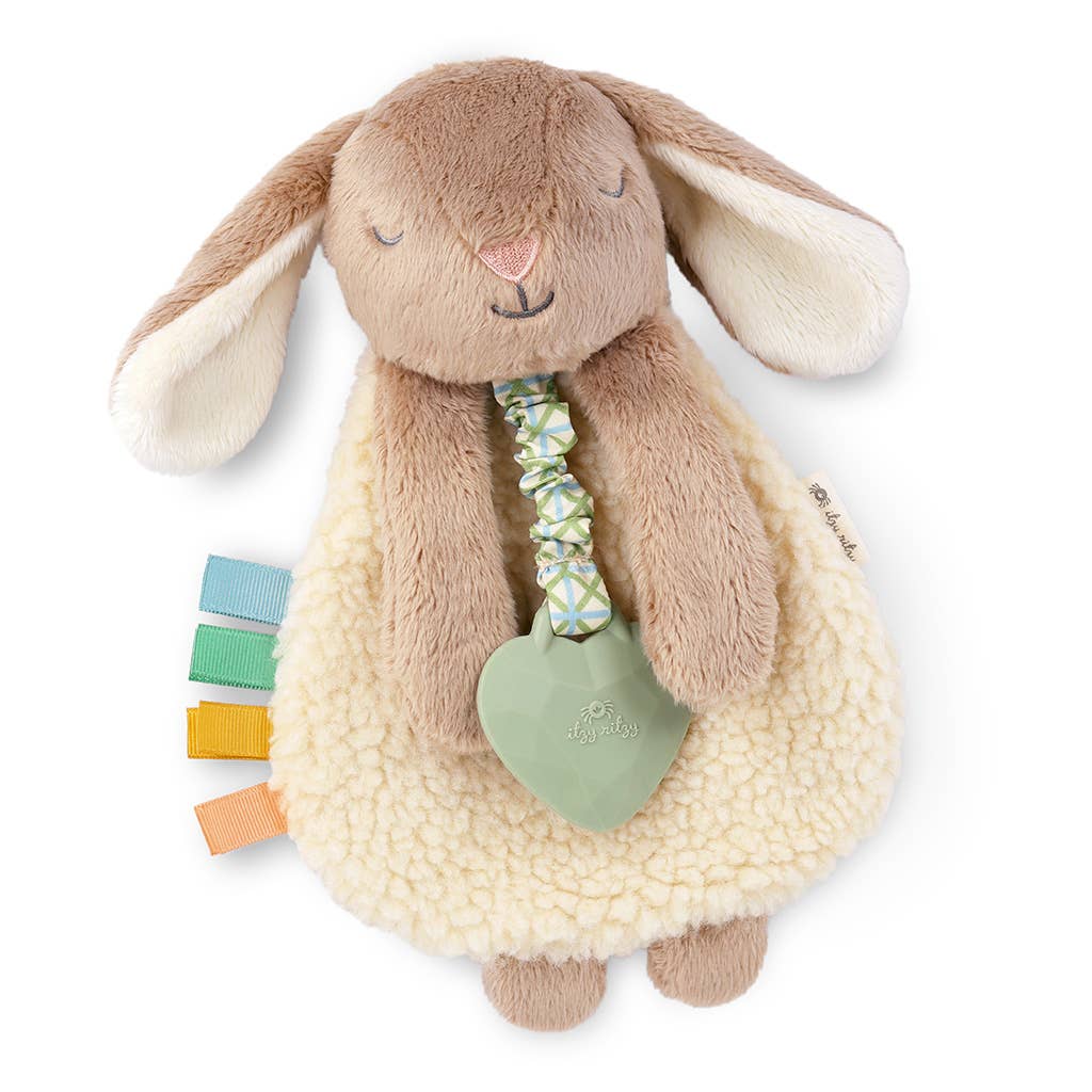 Taupe Bunny Lovey Plush
