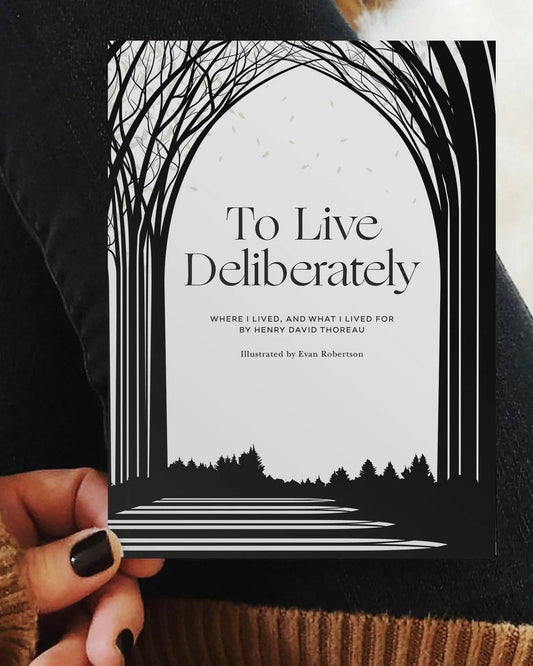 To Live Deliberately — Henry David Thoreau - image 1