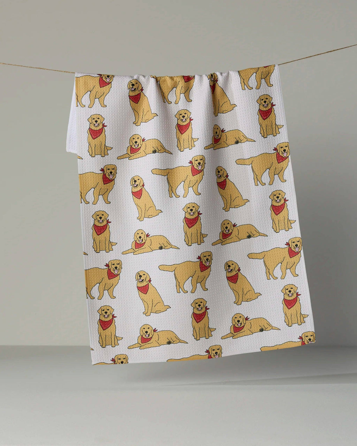 Golden Days Tea Towel: Sage