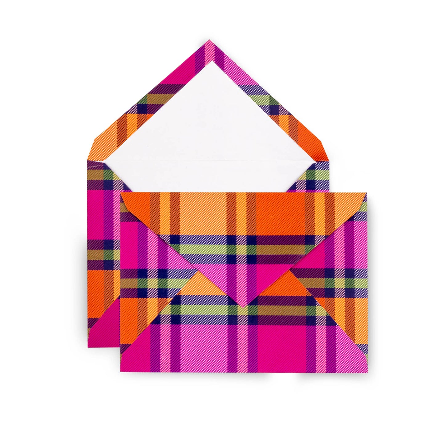 Thank You Notecard Set, Grand Plaid Duo