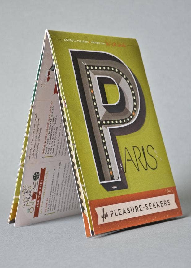Paris For Pleasure-Seekers  - Travel Map & Cultural Guide