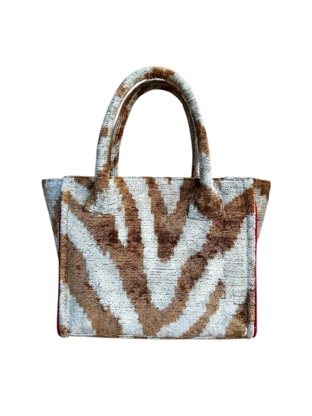 AYCA Design Silk Velvet Ikat Citi Bag — Pre-order