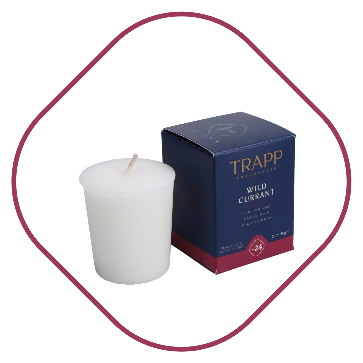 Trapp No. 24 Wild Currant 2 oz. Votive Candle