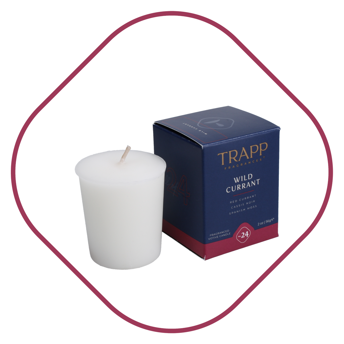 Trapp No. 24 Wild Currant 2 oz. Votive Candle