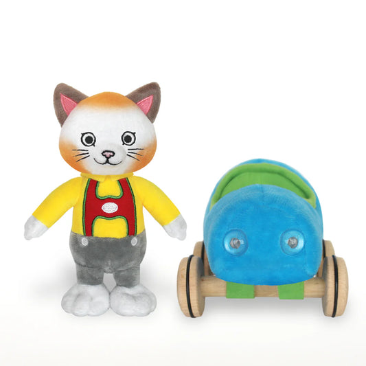 Huckle Cat in Car Toy