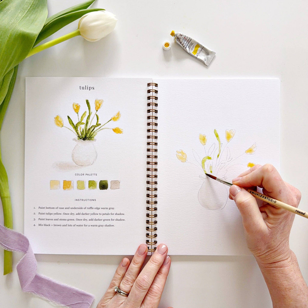 Watercolor Workbook – Spring