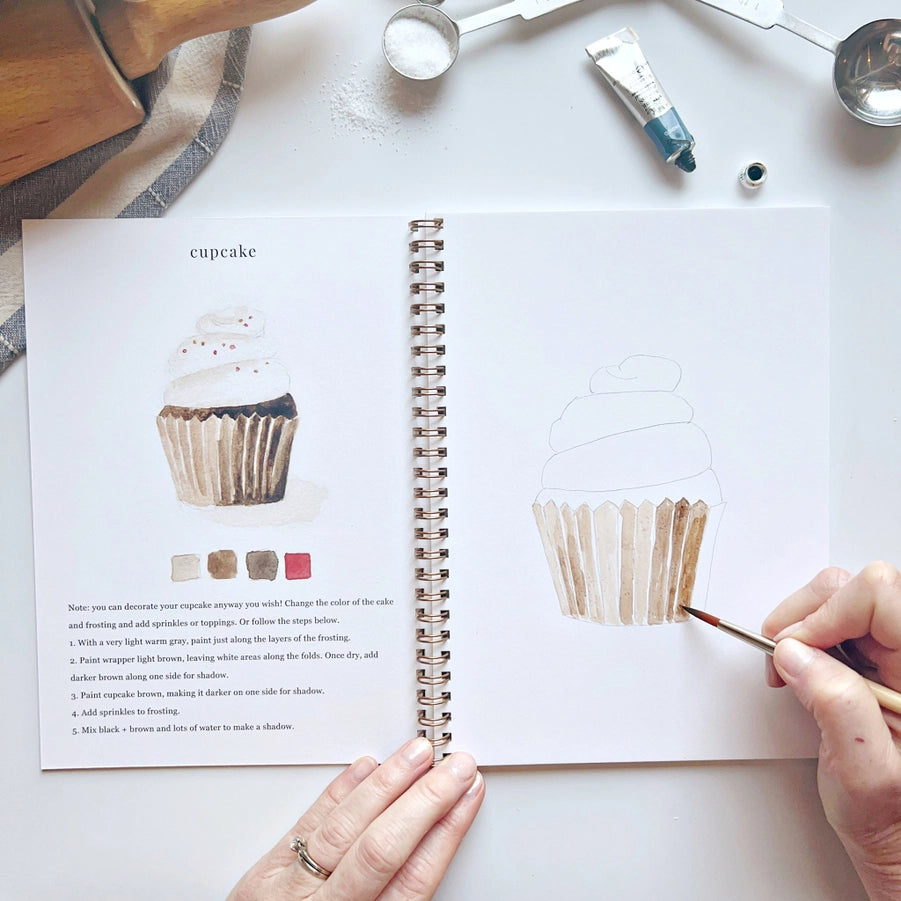 Watercolor Workbook-Baking
