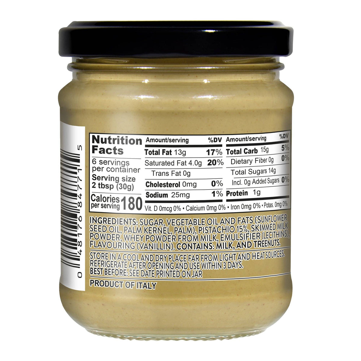 Italian Pistachio Sweet Cream