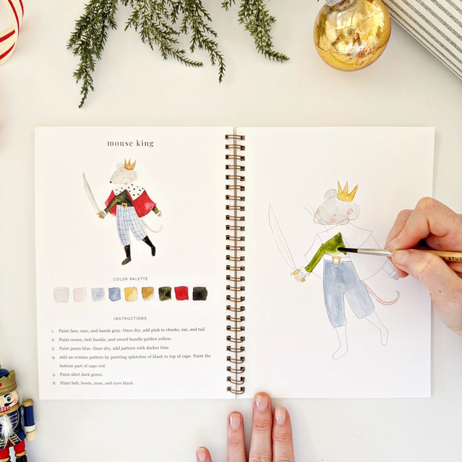 Watercolor Workbook- Nutcracker