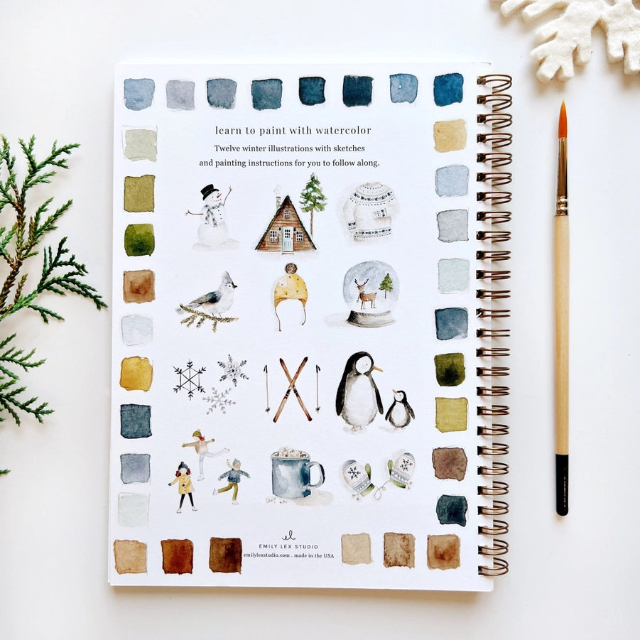 Watercolor Workbook- Winter