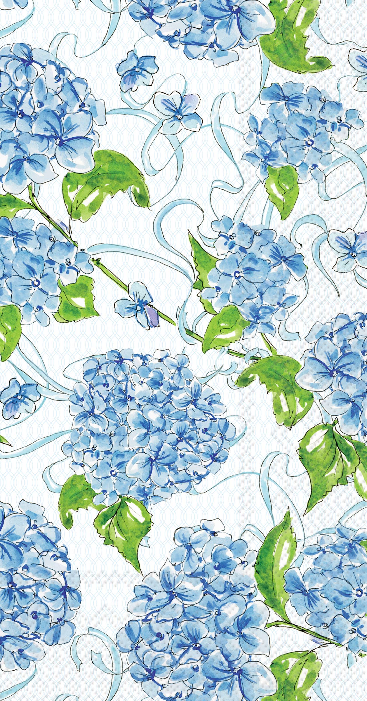 Rosanne Beck Hydrangea Guest Towels