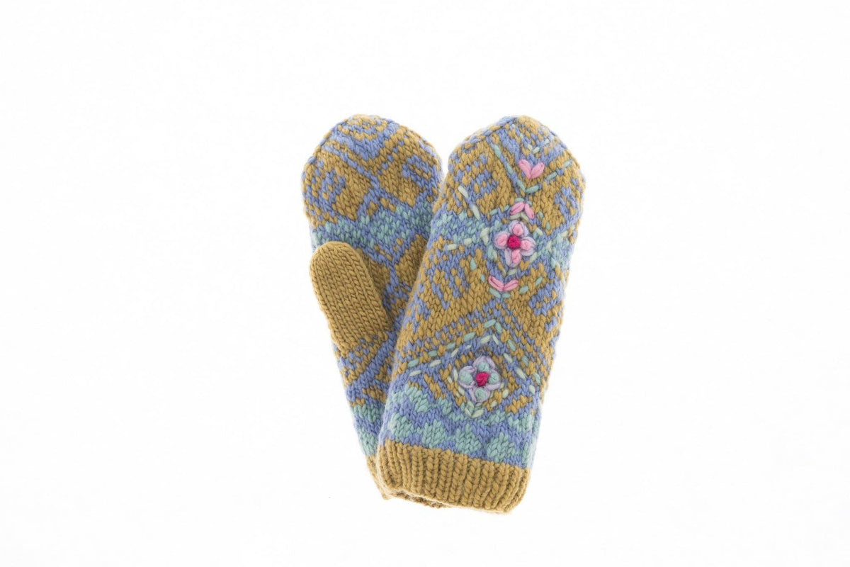 Ingrid Mittens: Green