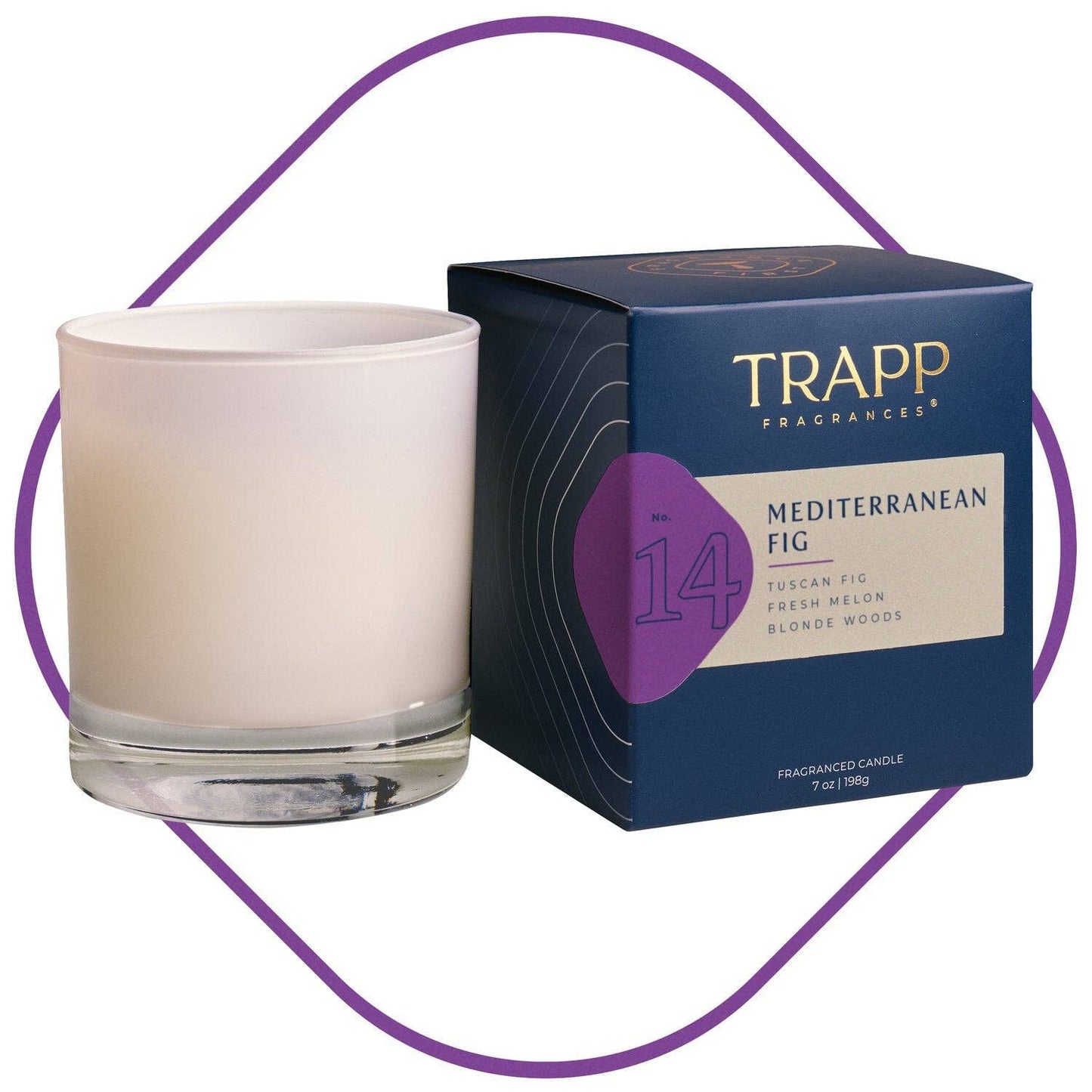 Trapp No. 14 Mediterranean Fig 7 oz. Candle in Signature Box