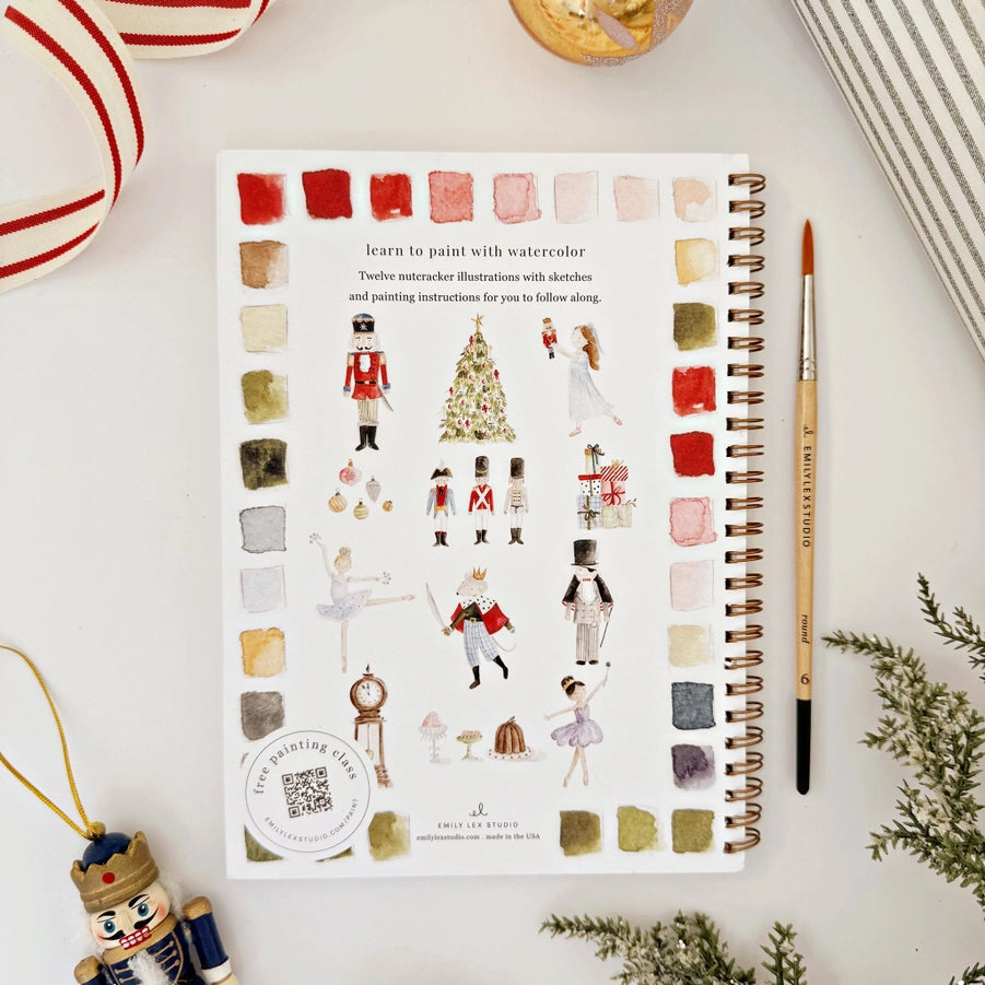 Watercolor Workbook- Nutcracker