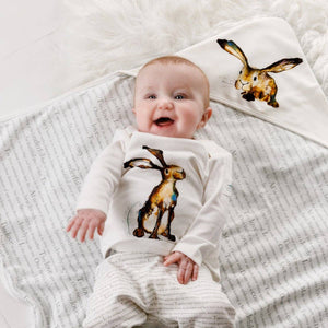Storytime Baby Wrap blanket - Molly the Hare