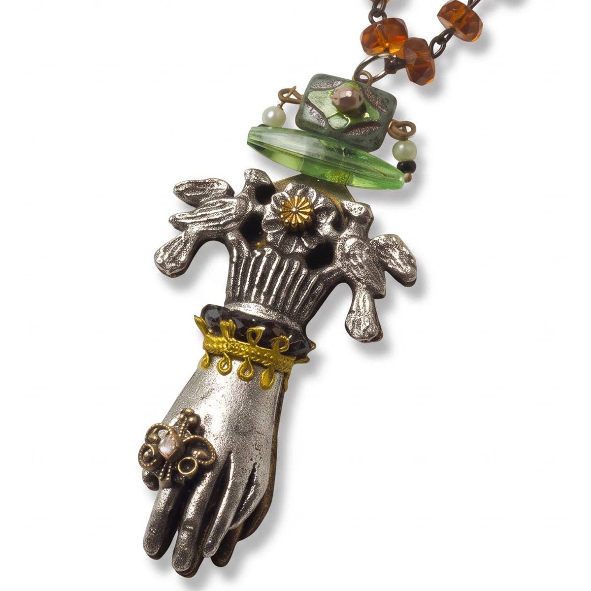 Birds in the Hand Pendant Necklace