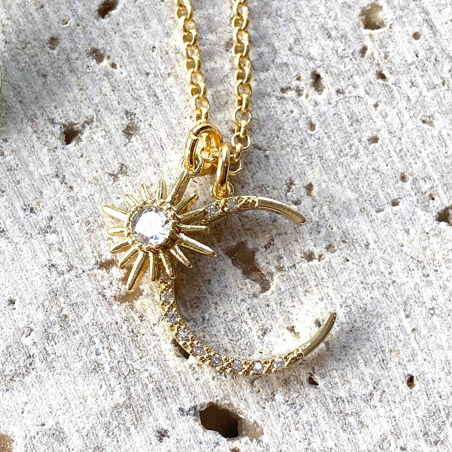 Sun & Moon Necklace