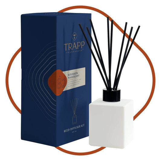 Trapp No. 82 Bourbon Mahogany 4 oz. Reed Diffuser Kit