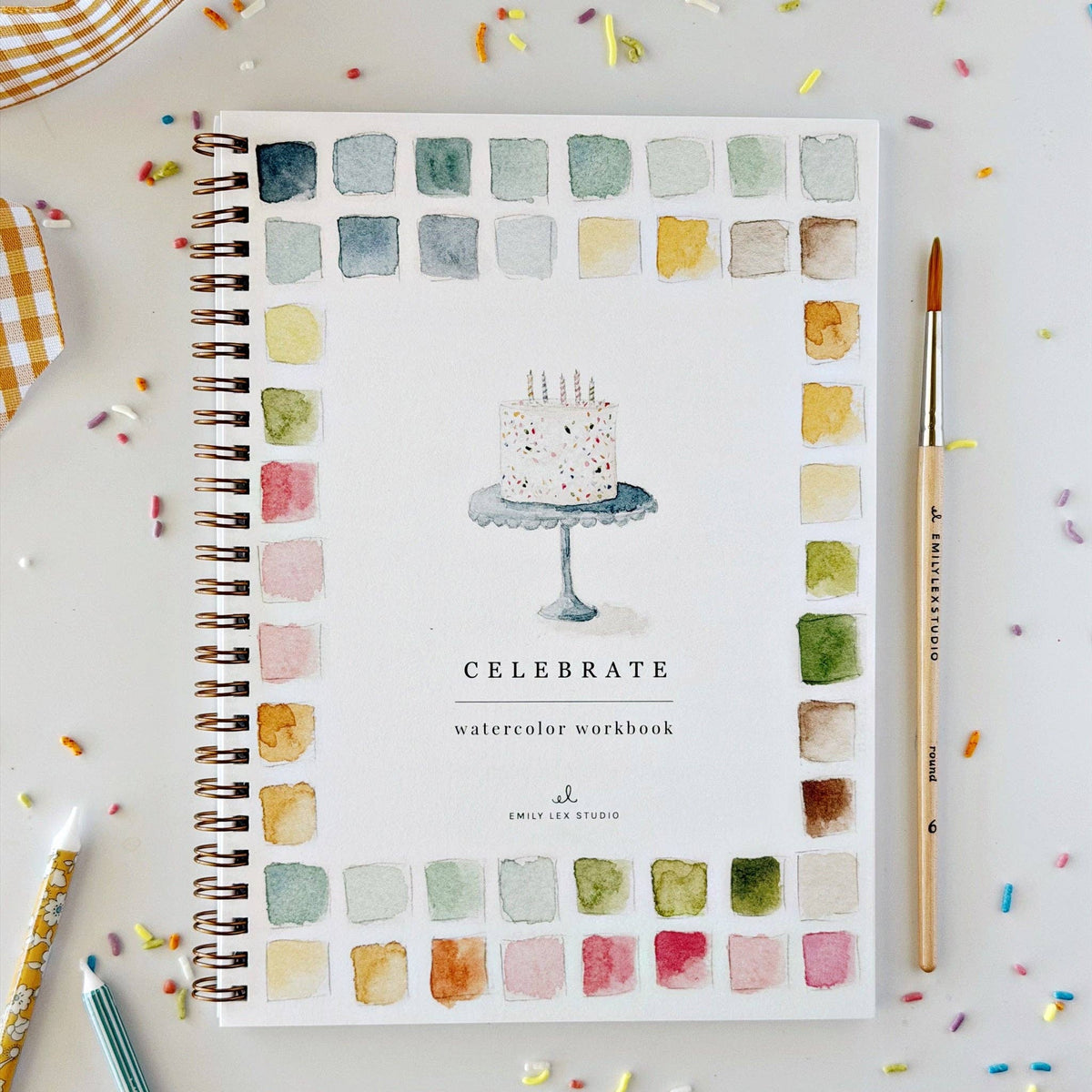 Watercolor Workbook – Celebrate